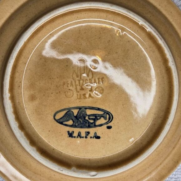 Pfaltzgraff Vintage American Blue Speckled Pattern 7" Plate Old Castle Replace - Picture 2 of 5